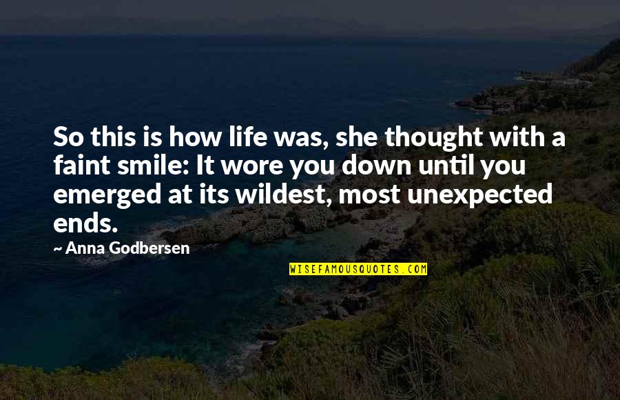 Cute Baby Announcement Quotes By Anna Godbersen: So this is how life was, she thought