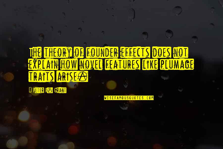 Cute Cinco De Mayo Quotes By Peter R. Grant: The theory of founder effects does not explain