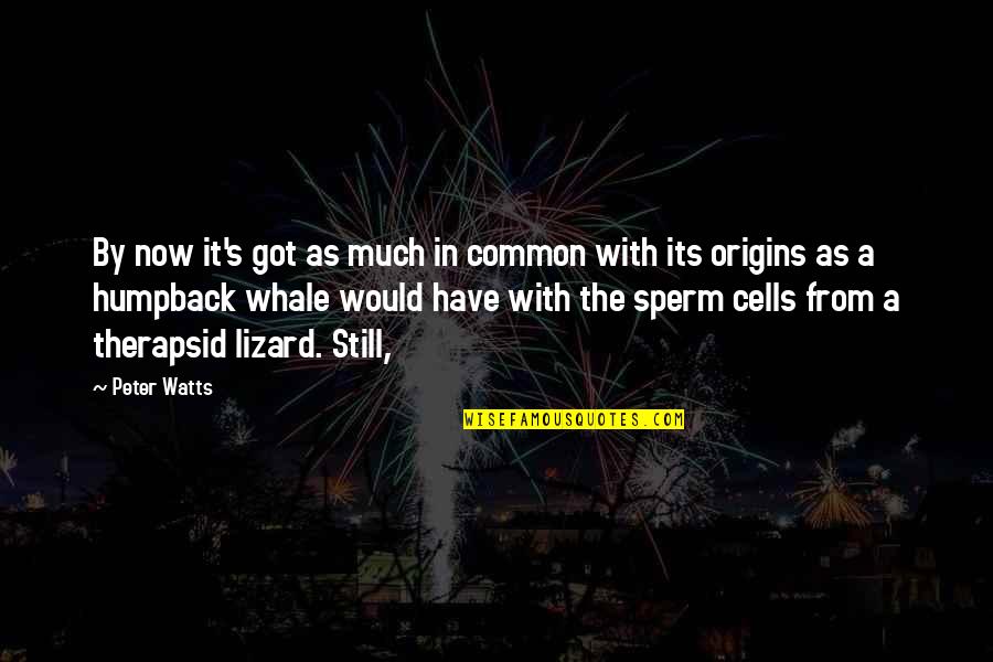Cute Funny Sarcastic Quotes By Peter Watts: By now it's got as much in common Cute Funny Sarcastic Quotes By Peter Watts: By now it's got as much in common