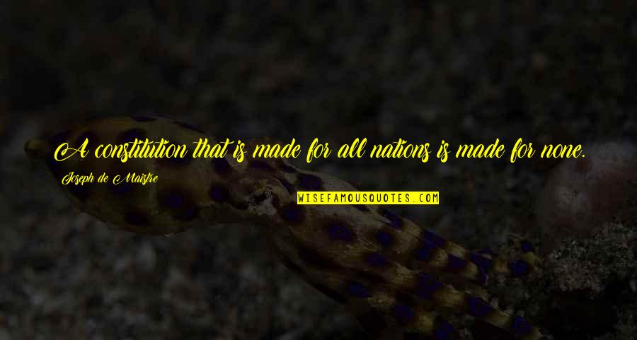 Cute Labrador Puppy Quotes By Joseph De Maistre: A constitution that is made for all nations Cute Labrador Puppy Quotes By Joseph De Maistre: A constitution that is made for all nations