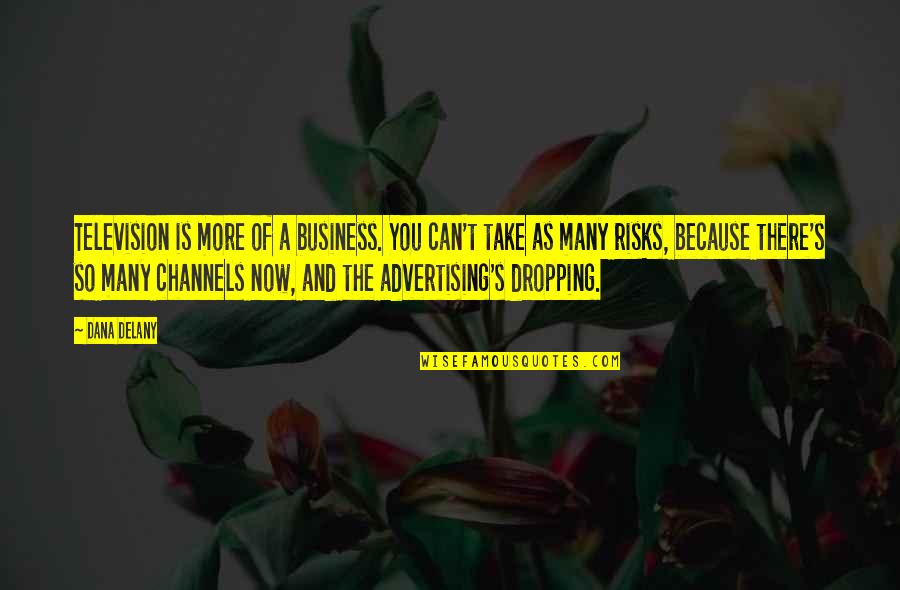 Cute Meredith And Derek Quotes By Dana Delany: Television is more of a business. You can't