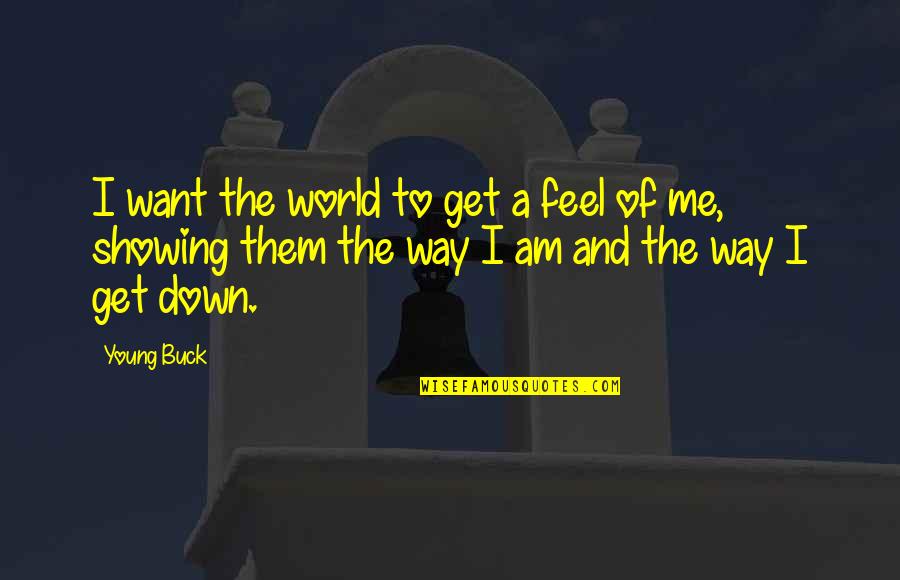 Cute Tweety Quotes By Young Buck: I want the world to get a feel Cute Tweety Quotes By Young Buck: I want the world to get a feel