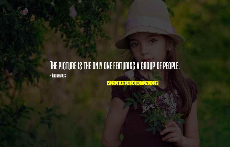 Cyberlaw Quotes By Anonymous: The picture is the only one featuring a