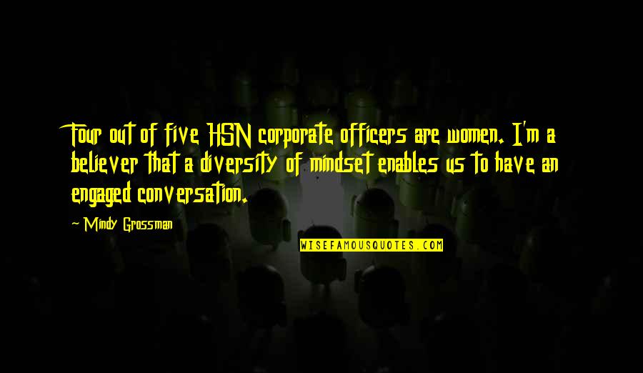 Cynic Motivation Quotes By Mindy Grossman: Four out of five HSN corporate officers are Cynic Motivation Quotes By Mindy Grossman: Four out of five HSN corporate officers are