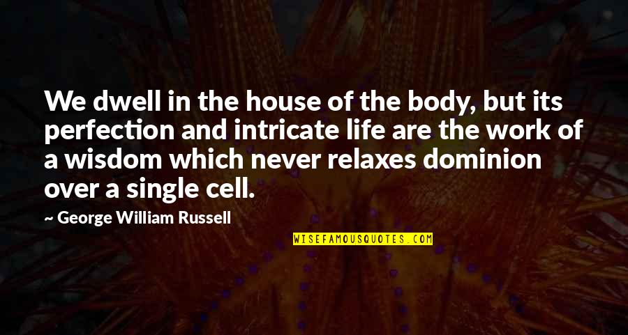 Czas Past Quotes By George William Russell: We dwell in the house of the body,