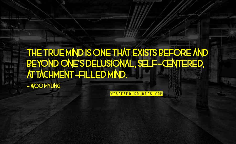 D Lest E De Son Teignoir Quotes By Woo Myung: The true Mind is one that exists before D Lest E De Son Teignoir Quotes By Woo Myung: The true Mind is one that exists before