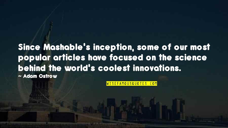D610 Quotes By Adam Ostrow: Since Mashable's inception, some of our most popular D610 Quotes By Adam Ostrow: Since Mashable's inception, some of our most popular