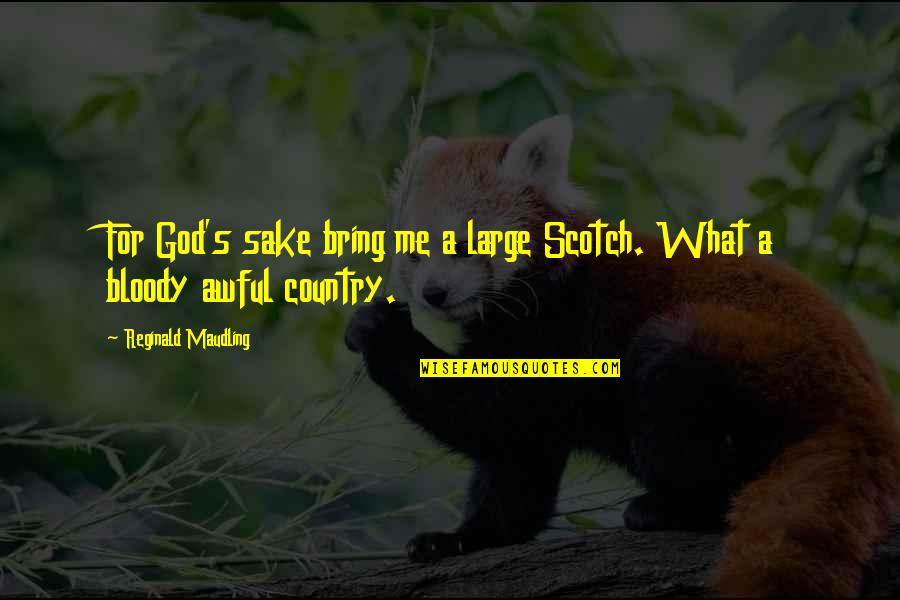 Dad And Son Look Alike Quotes By Reginald Maudling: For God's sake bring me a large Scotch. Dad And Son Look Alike Quotes By Reginald Maudling: For God's sake bring me a large Scotch.