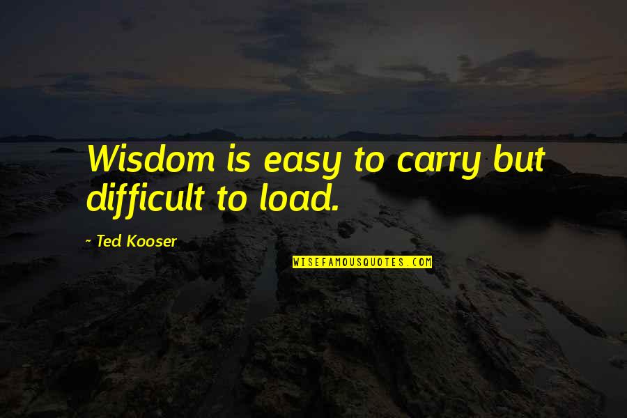 Dads Are Special Quotes By Ted Kooser: Wisdom is easy to carry but difficult to Dads Are Special Quotes By Ted Kooser: Wisdom is easy to carry but difficult to