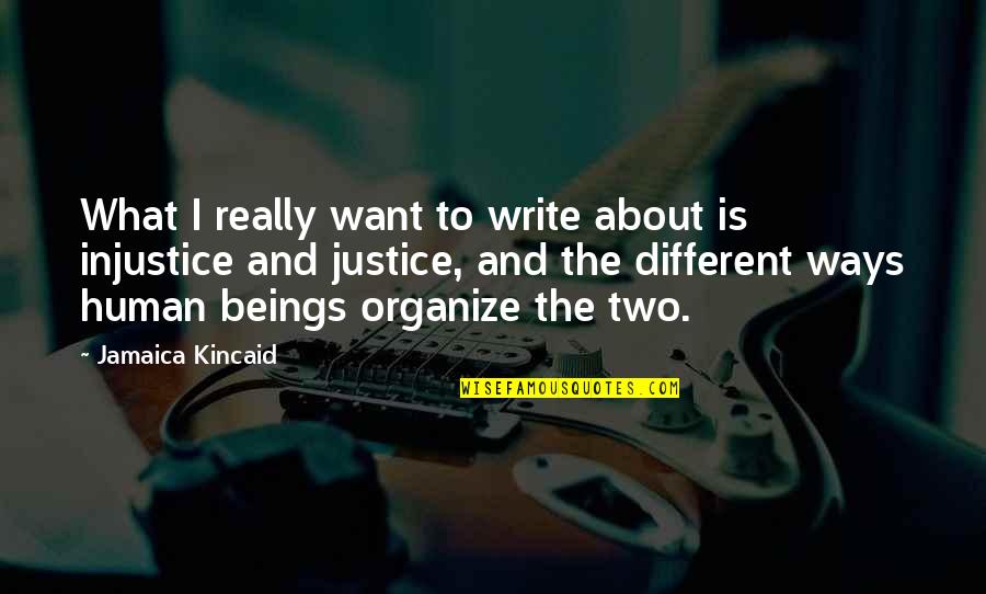 Daemon Blackon Quotes By Jamaica Kincaid: What I really want to write about is