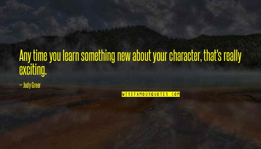 Daffins Chocolate Quotes By Judy Greer: Any time you learn something new about your
