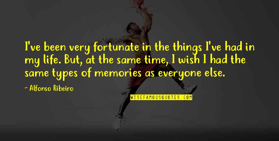 Dahmani Ma Quotes By Alfonso Ribeiro: I've been very fortunate in the things I've Dahmani Ma Quotes By Alfonso Ribeiro: I've been very fortunate in the things I've