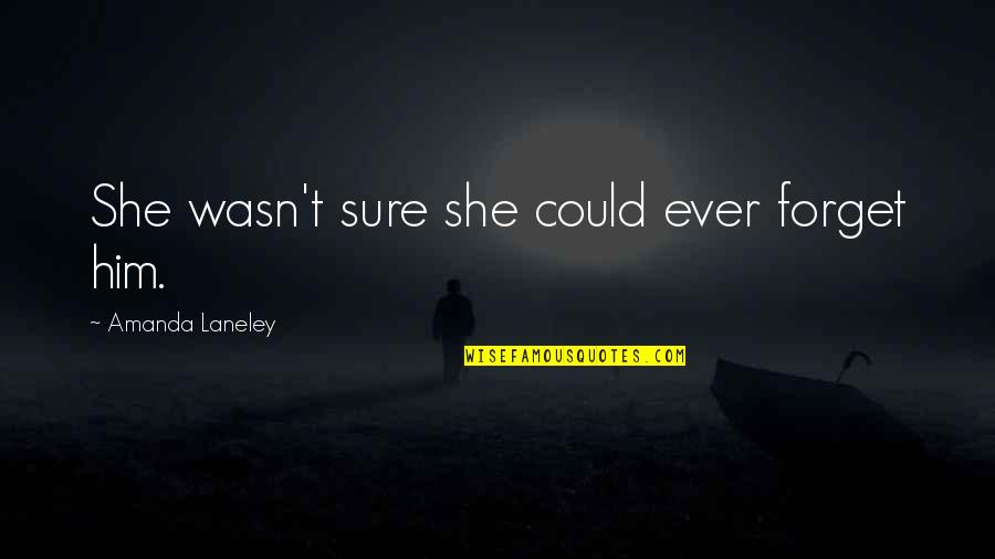 Dai Inquisitor Quotes By Amanda Laneley: She wasn't sure she could ever forget him. Dai Inquisitor Quotes By Amanda Laneley: She wasn't sure she could ever forget him.