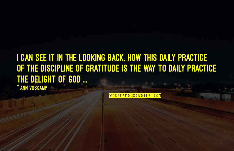 Daily God Quotes By Ann Voskamp: I can see it in the looking back, Daily God Quotes By Ann Voskamp: I can see it in the looking back,