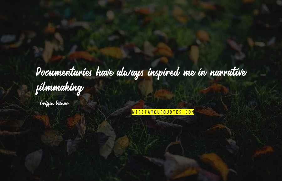 Damad In Urdu Quotes By Griffin Dunne: Documentaries have always inspired me in narrative filmmaking. Damad In Urdu Quotes By Griffin Dunne: Documentaries have always inspired me in narrative filmmaking.