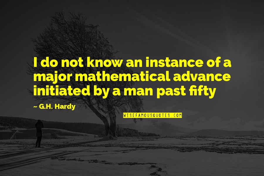 Damien Thorn Quotes By G.H. Hardy: I do not know an instance of a Damien Thorn Quotes By G.H. Hardy: I do not know an instance of a