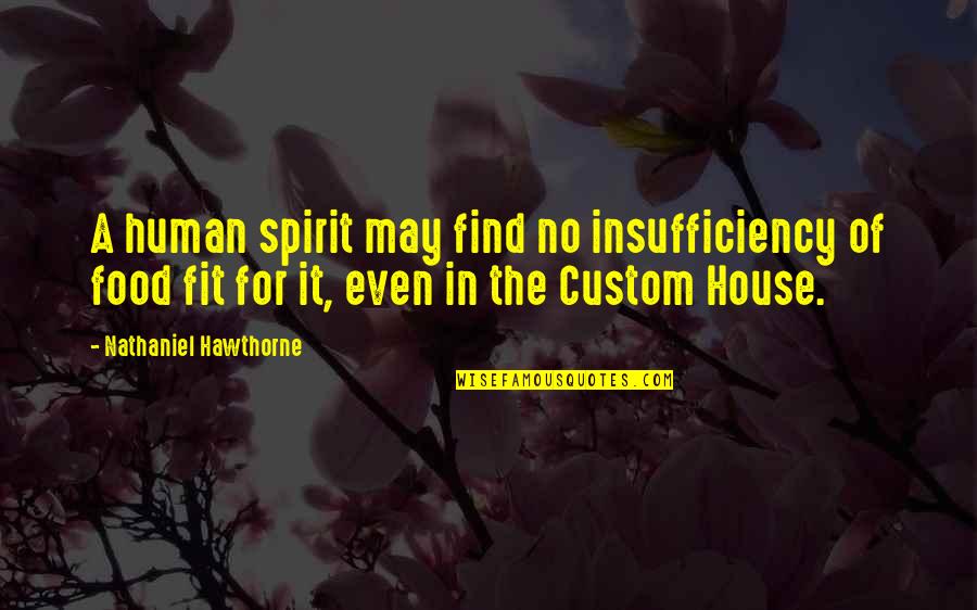 Dan Majerle Quotes By Nathaniel Hawthorne: A human spirit may find no insufficiency of Dan Majerle Quotes By Nathaniel Hawthorne: A human spirit may find no insufficiency of