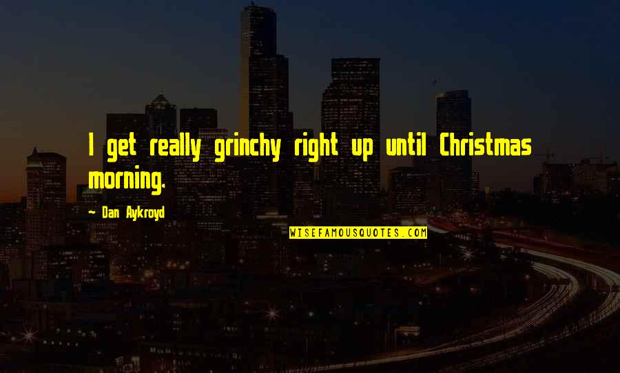 Dan224 Quotes By Dan Aykroyd: I get really grinchy right up until Christmas Dan224 Quotes By Dan Aykroyd: I get really grinchy right up until Christmas