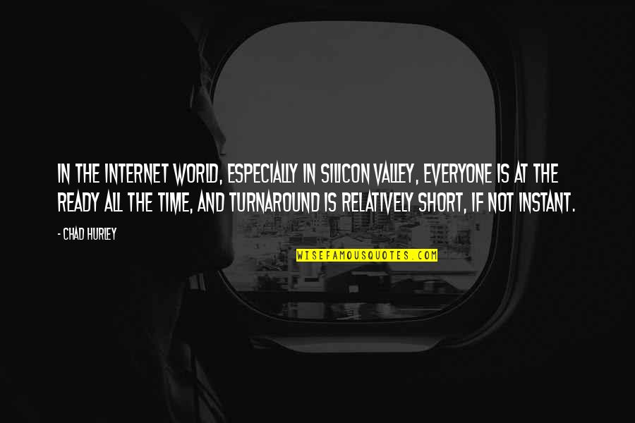 Dandy Lion Quotes By Chad Hurley: In the Internet world, especially in Silicon Valley,