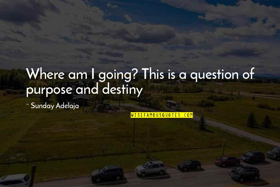 Danganronpa Junko Enoshima Quotes By Sunday Adelaja: Where am I going? This is a question Danganronpa Junko Enoshima Quotes By Sunday Adelaja: Where am I going? This is a question