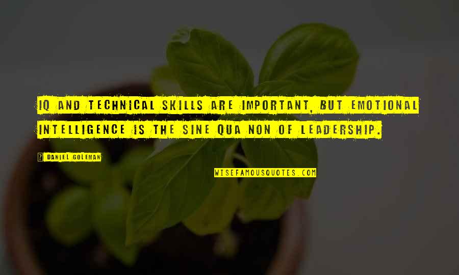 Daniel Goleman Emotional Intelligence Quotes By Daniel Goleman: IQ and technical skills are important, but Emotional Daniel Goleman Emotional Intelligence Quotes By Daniel Goleman: IQ and technical skills are important, but Emotional