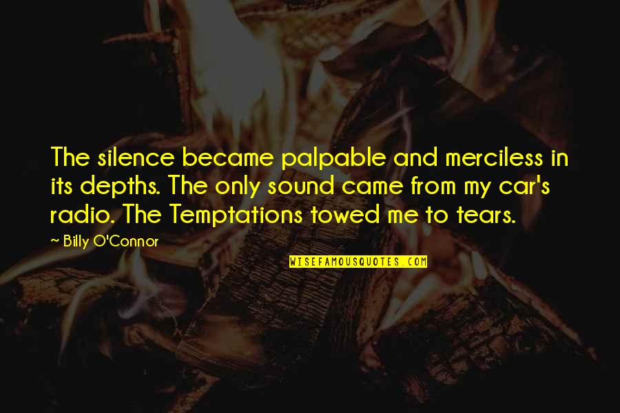 Daniluk Farm Quotes By Billy O'Connor: The silence became palpable and merciless in its