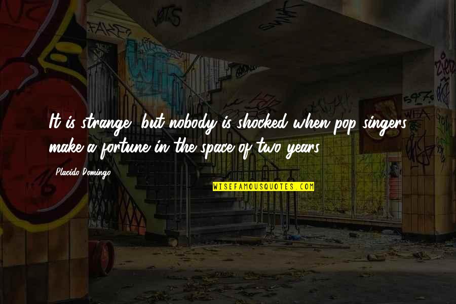Darglitazone Quotes By Placido Domingo: It is strange, but nobody is shocked when Darglitazone Quotes By Placido Domingo: It is strange, but nobody is shocked when
