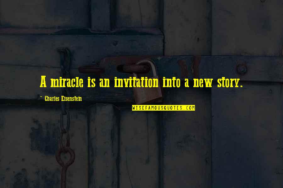 Dark Knight Joker Quotes By Charles Eisenstein: A miracle is an invitation into a new Dark Knight Joker Quotes By Charles Eisenstein: A miracle is an invitation into a new