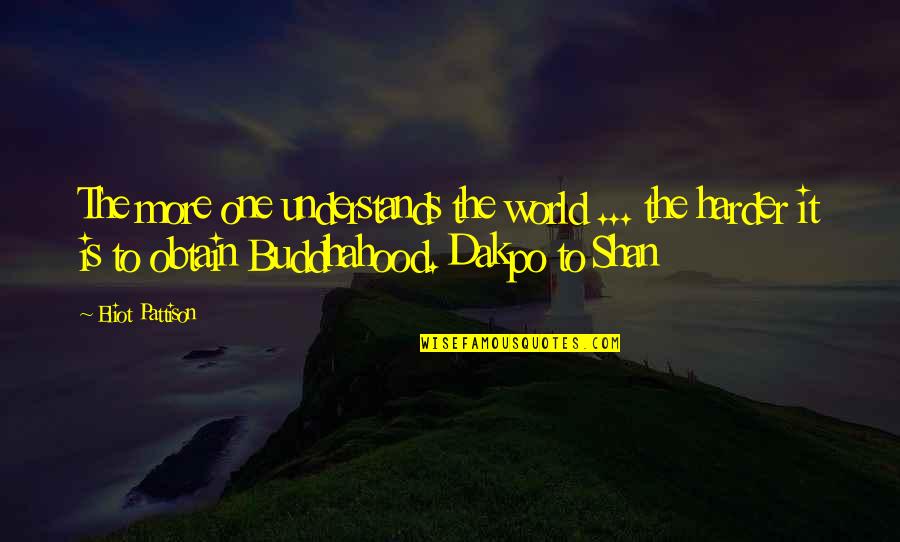 Darkness In A Christmas Carol Quotes By Eliot Pattison: The more one understands the world ... the Darkness In A Christmas Carol Quotes By Eliot Pattison: The more one understands the world ... the