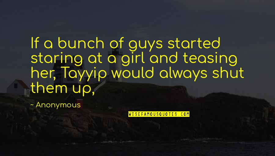 Darksiders 2 Quotes By Anonymous: If a bunch of guys started staring at Darksiders 2 Quotes By Anonymous: If a bunch of guys started staring at
