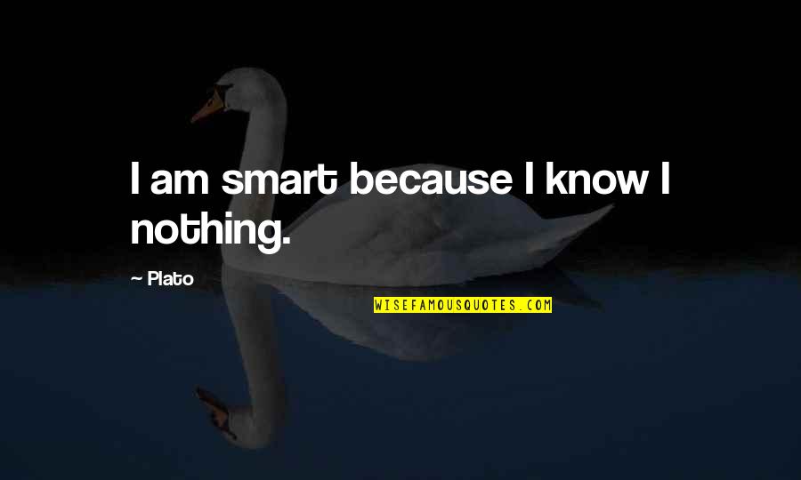 Darlesia Everlasting Quotes By Plato: I am smart because I know I nothing.