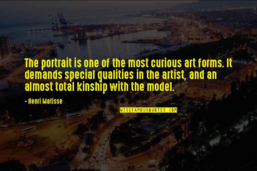 Darlyne Clausnitzer Quotes By Henri Matisse: The portrait is one of the most curious Darlyne Clausnitzer Quotes By Henri Matisse: The portrait is one of the most curious