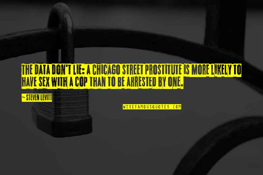 Darwin Kingsley Quotes By Steven Levitt: The data don't lie: a Chicago street prostitute Darwin Kingsley Quotes By Steven Levitt: The data don't lie: a Chicago street prostitute