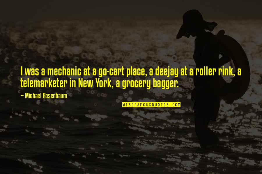 Dating A Leo Quotes By Michael Rosenbaum: I was a mechanic at a go-cart place, Dating A Leo Quotes By Michael Rosenbaum: I was a mechanic at a go-cart place,