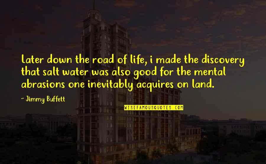 Dave Royle Family Quotes By Jimmy Buffett: Later down the road of life, i made Dave Royle Family Quotes By Jimmy Buffett: Later down the road of life, i made