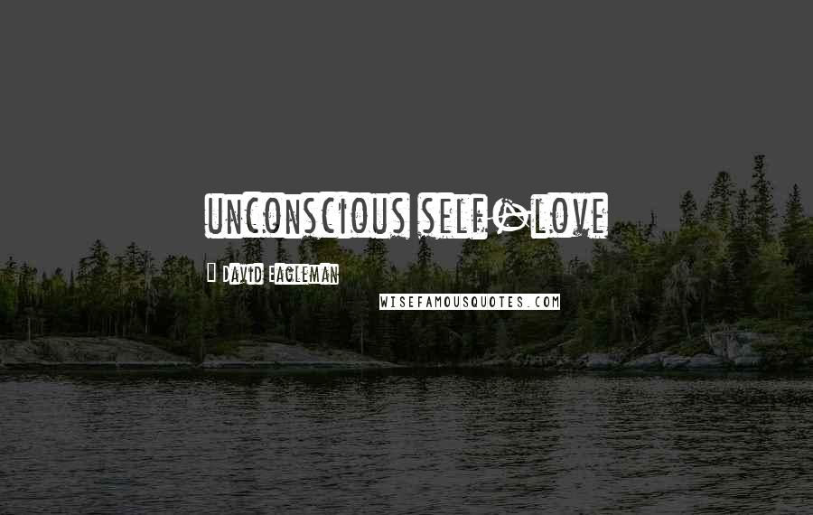 David Eagleman quotes: unconscious self-love