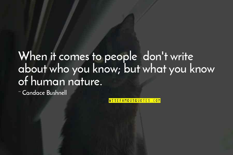 David Elazar Quotes By Candace Bushnell: When it comes to people don't write about David Elazar Quotes By Candace Bushnell: When it comes to people don't write about
