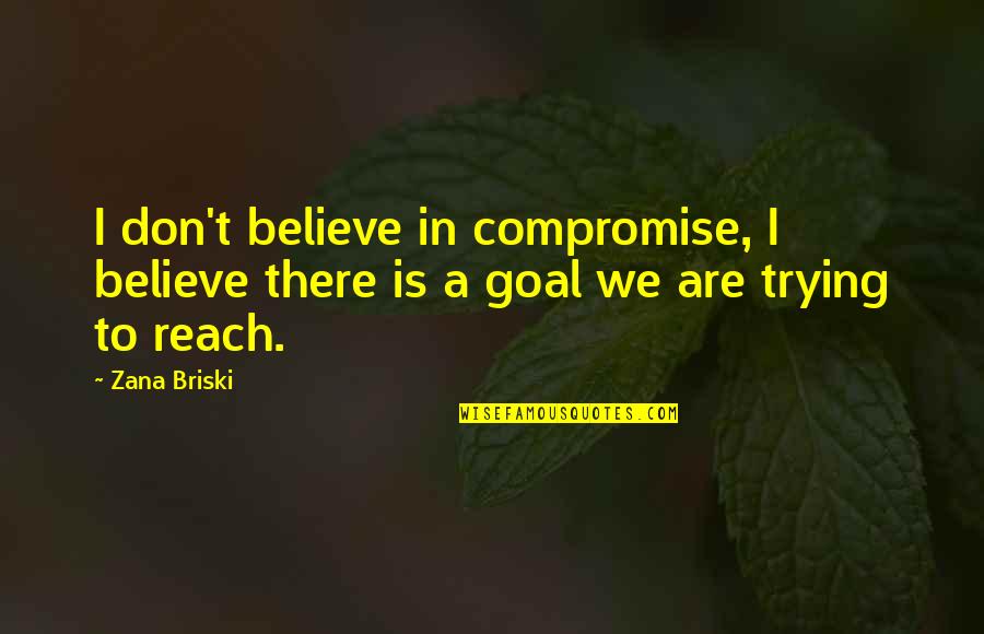 David Elkind The Hurried Child Quotes By Zana Briski: I don't believe in compromise, I believe there