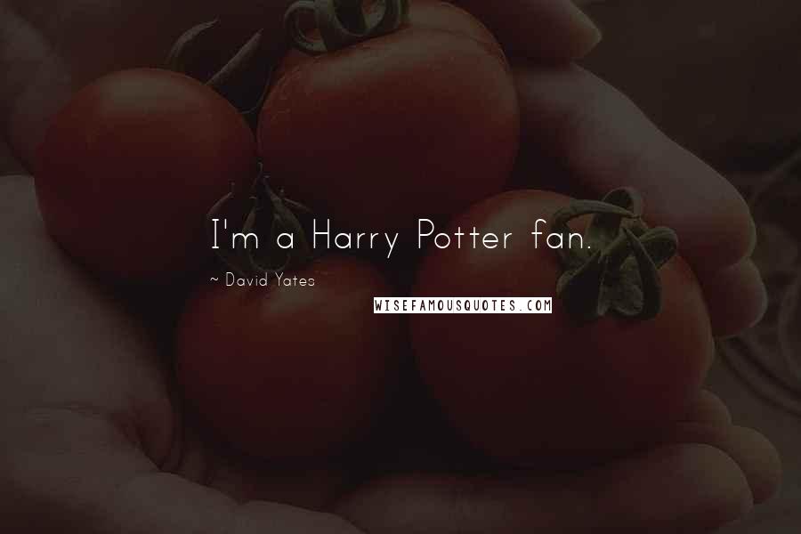 David Yates quotes: I'm a Harry Potter fan.