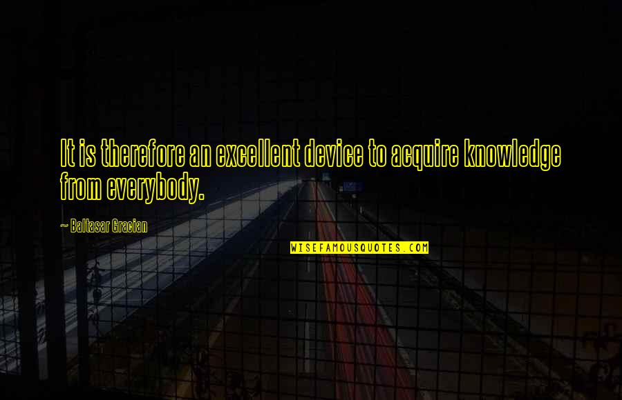 Dawa Asar Na Kare Quotes By Baltasar Gracian: It is therefore an excellent device to acquire Dawa Asar Na Kare Quotes By Baltasar Gracian: It is therefore an excellent device to acquire