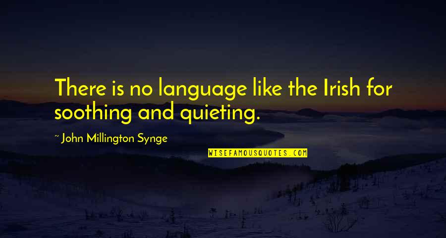 Day Like Quotes By John Millington Synge: There is no language like the Irish for
