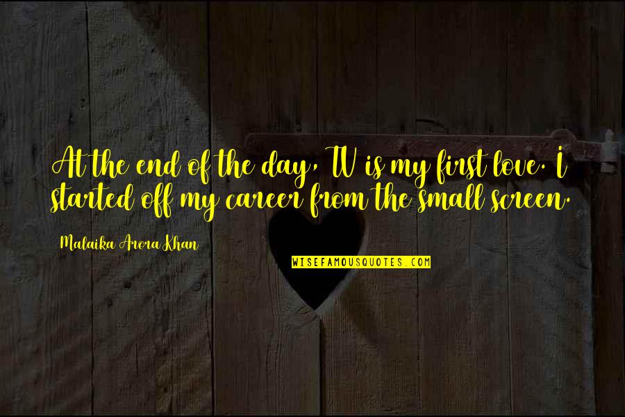 Day Off Is Quotes By Malaika Arora Khan: At the end of the day, TV is Day Off Is Quotes By Malaika Arora Khan: At the end of the day, TV is