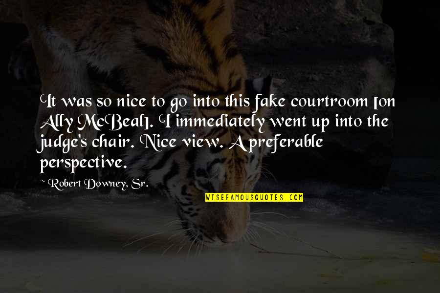 Days Ending Quotes By Robert Downey, Sr.: It was so nice to go into this