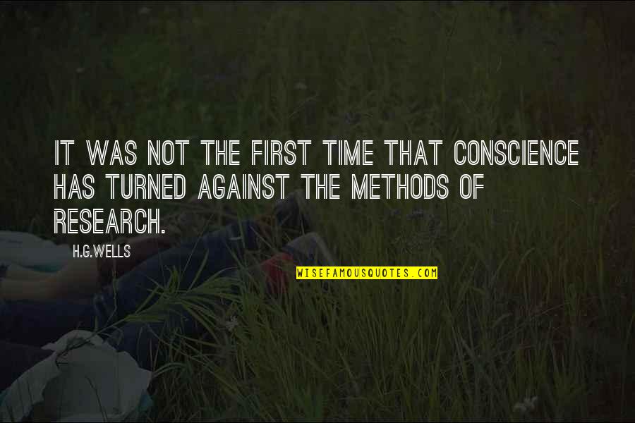 Dcruz Yahoo Quotes By H.G.Wells: It was not the first time that conscience