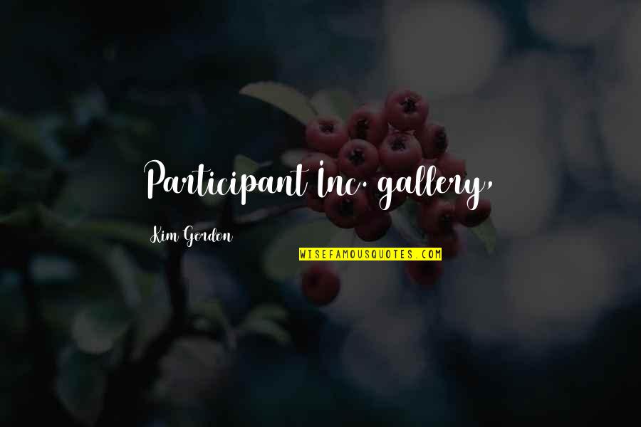 De Lucci Quotes By Kim Gordon: Participant Inc. gallery, De Lucci Quotes By Kim Gordon: Participant Inc. gallery,