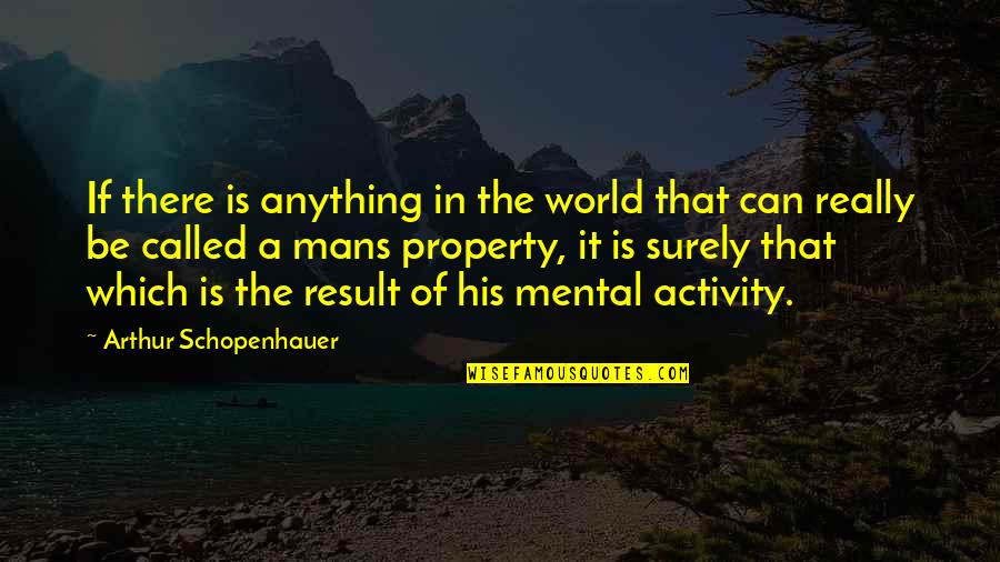 De Porres Quotes By Arthur Schopenhauer: If there is anything in the world that