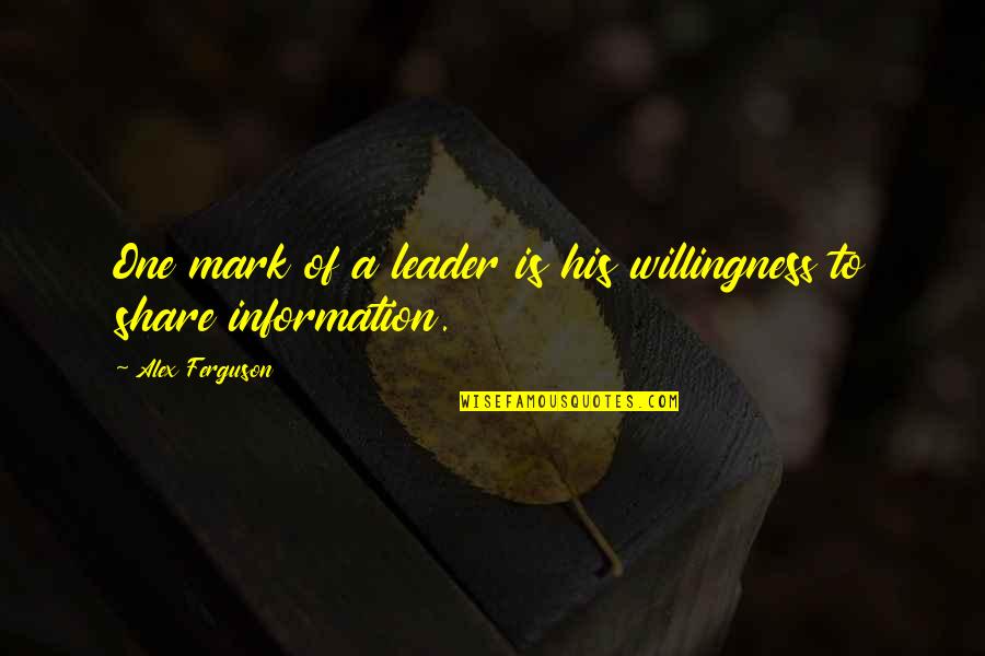 Deactivated Iphone Quotes By Alex Ferguson: One mark of a leader is his willingness Deactivated Iphone Quotes By Alex Ferguson: One mark of a leader is his willingness
