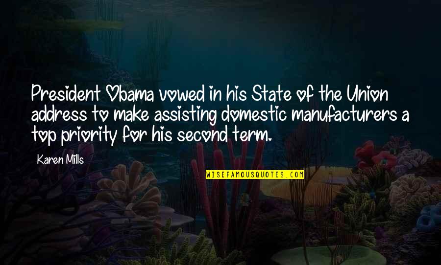 Dead Space Unitology Quotes By Karen Mills: President Obama vowed in his State of the Dead Space Unitology Quotes By Karen Mills: President Obama vowed in his State of the