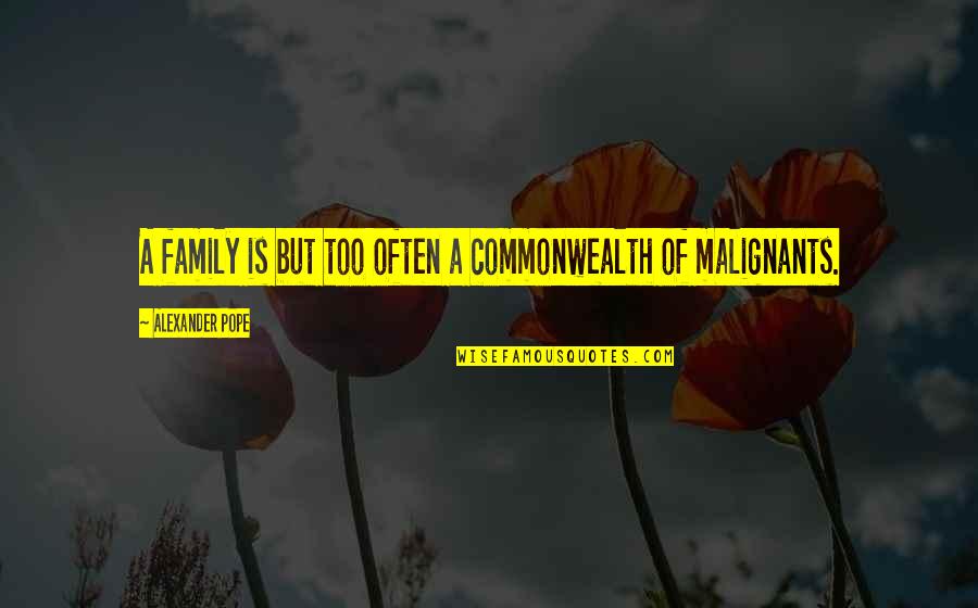 Death Of Beth Chapman Quotes By Alexander Pope: A family is but too often a commonwealth Death Of Beth Chapman Quotes By Alexander Pope: A family is but too often a commonwealth