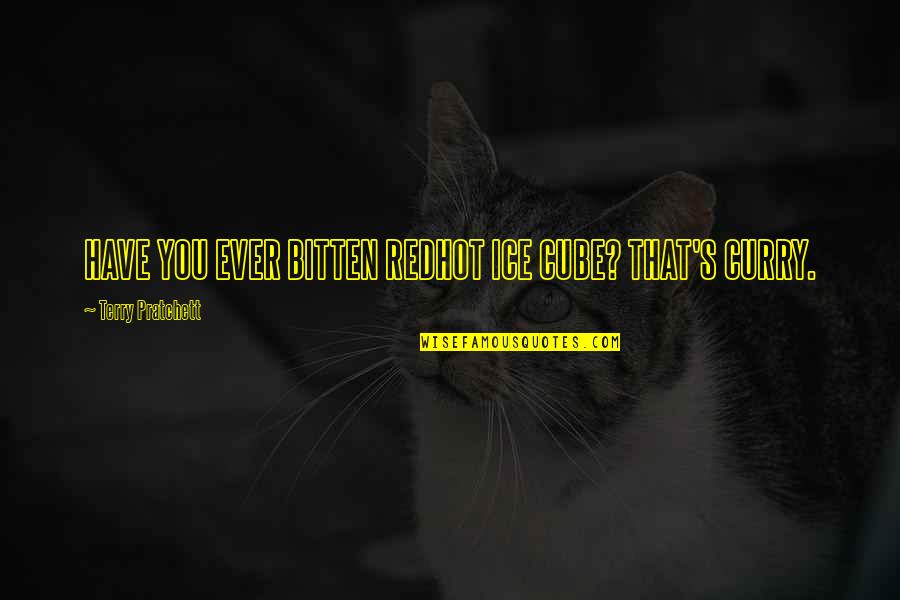 Death Terry Pratchett Quotes By Terry Pratchett: HAVE YOU EVER BITTEN REDHOT ICE CUBE? THAT'S Death Terry Pratchett Quotes By Terry Pratchett: HAVE YOU EVER BITTEN REDHOT ICE CUBE? THAT'S